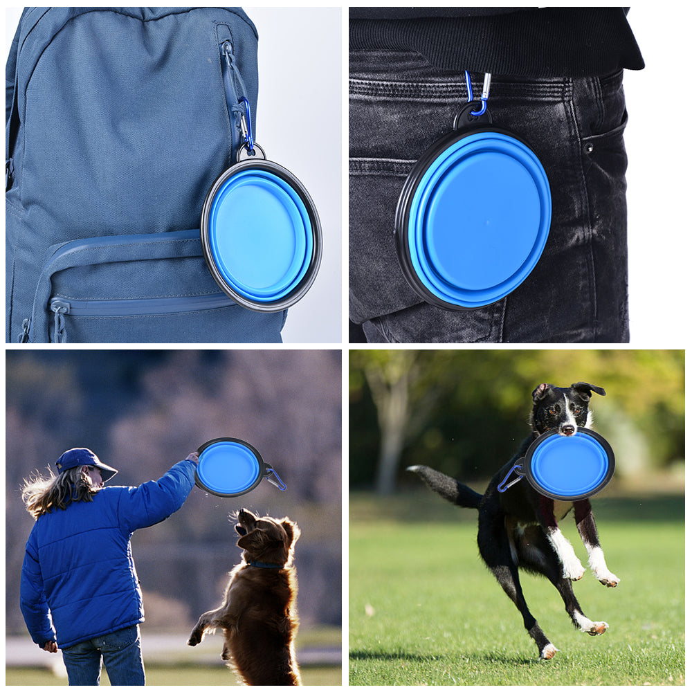 Tazón plegable para mascotas