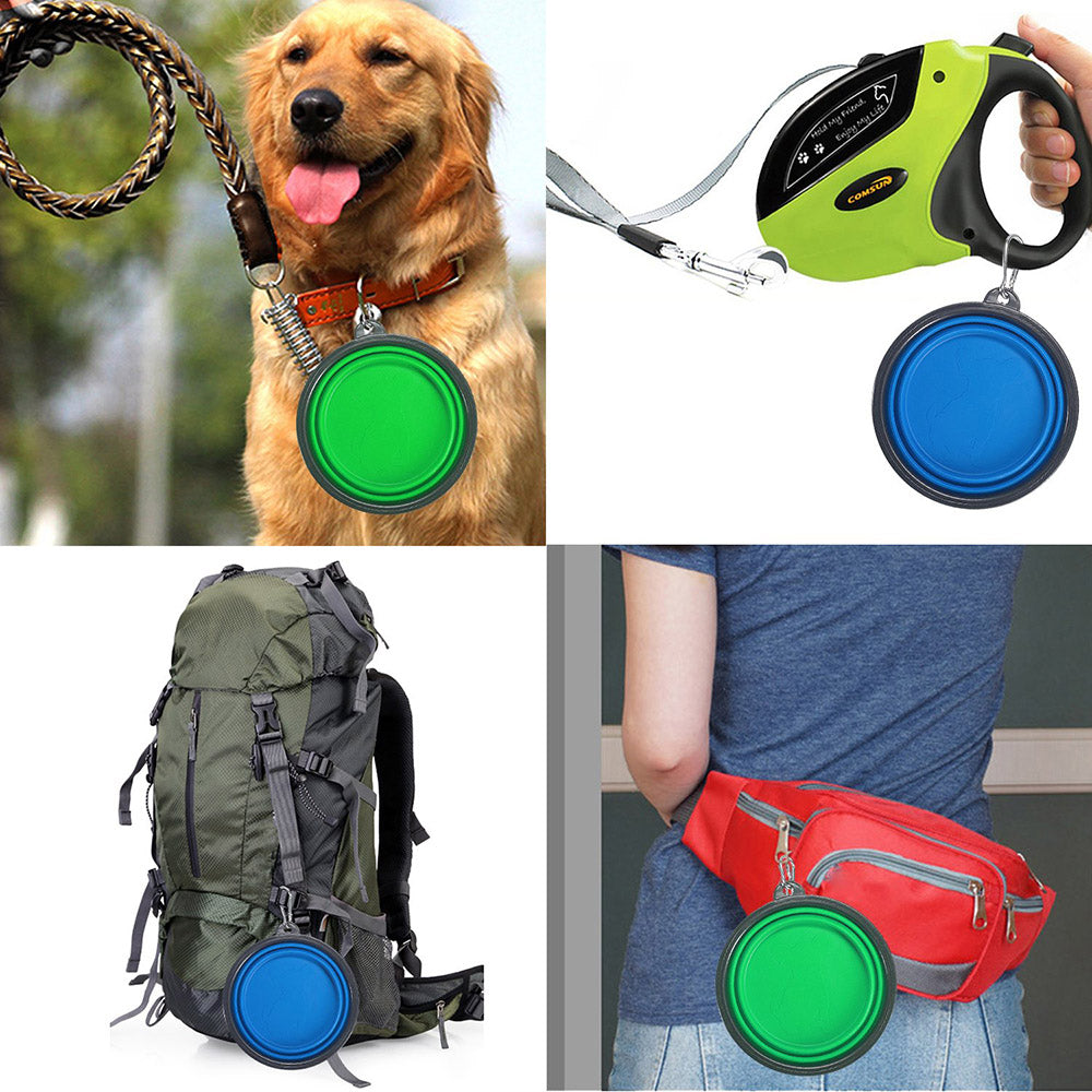 Tazón plegable para mascotas